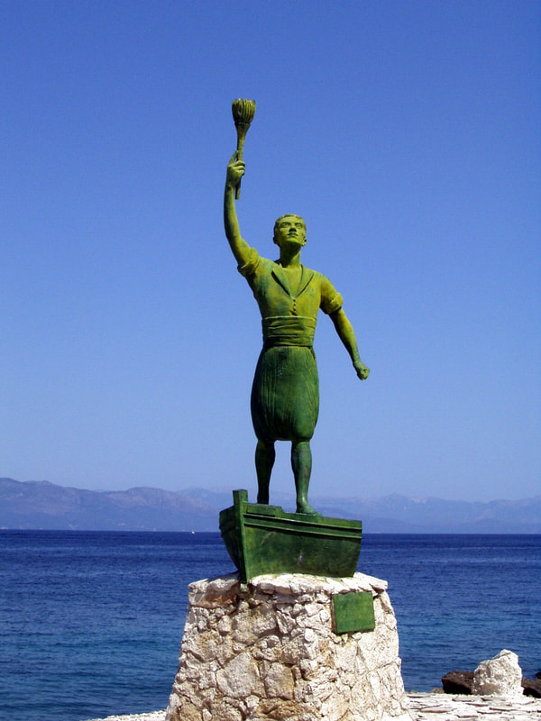 Georgios Anemogiannis Statue