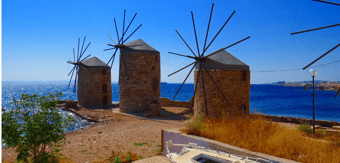 The Chios windmills