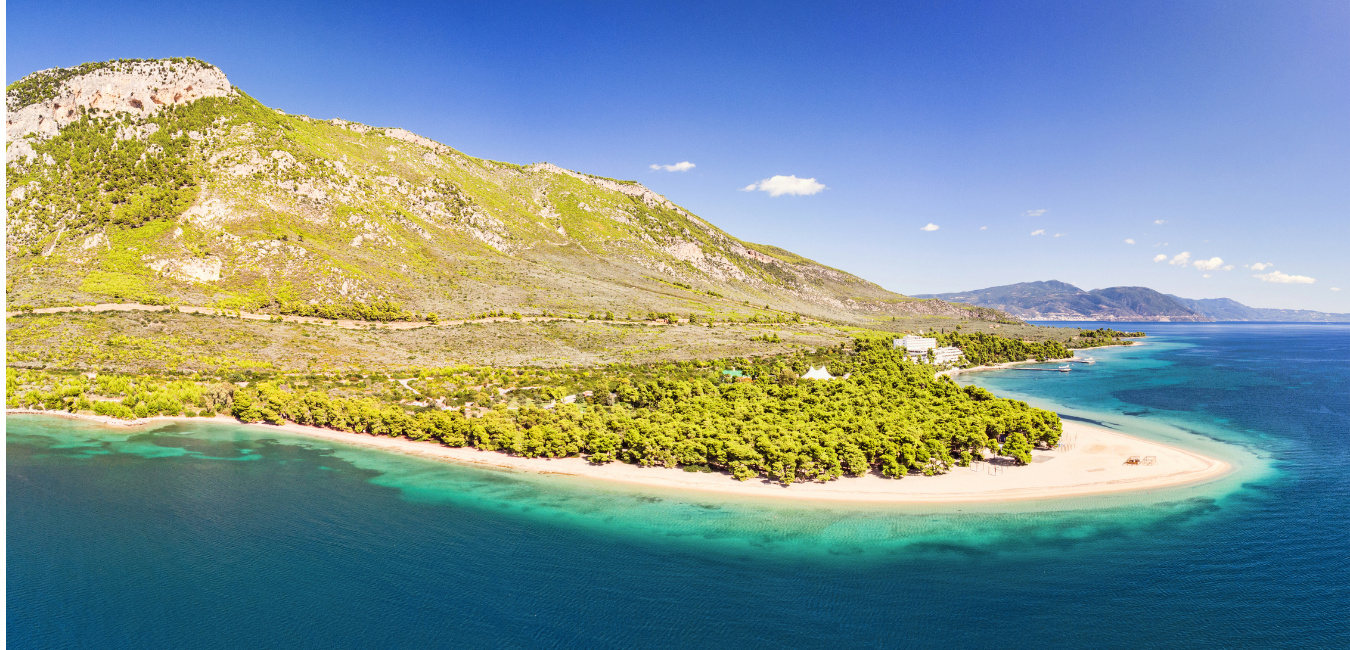 A beach on Evia
