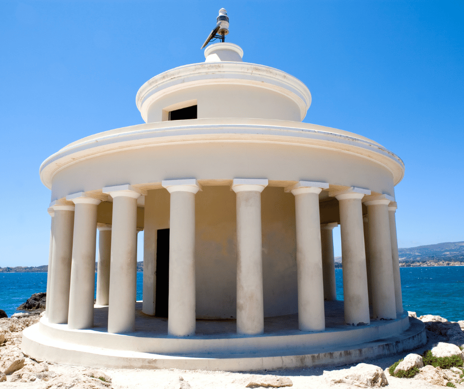 Saint Theodore Lighthouse between Argostolion and Lassi