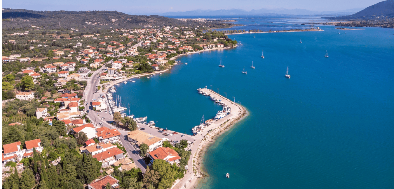 A small harbour on lefkas